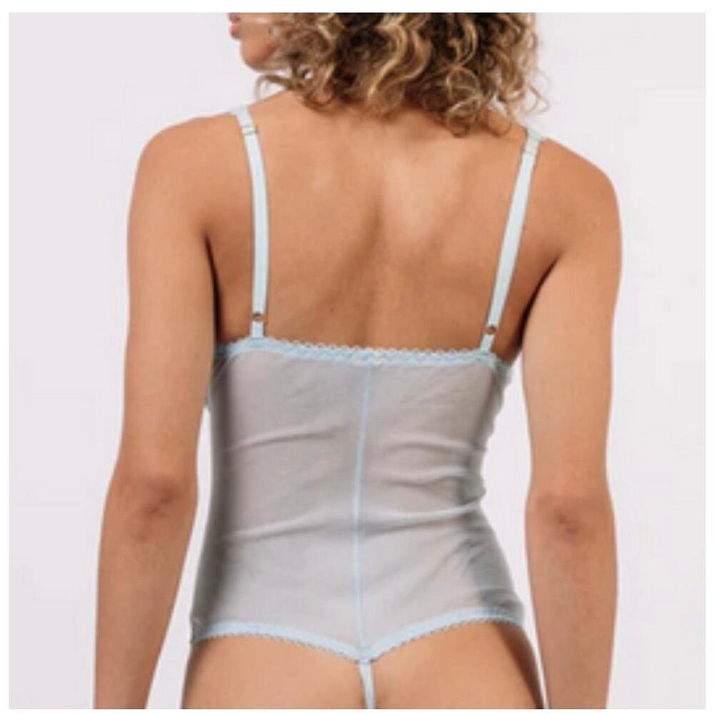 WE ARE HAH - U UP Bodysuit - French Blue - XS - NWT - Picture 2 of 8
